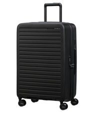 SAMSONITE RESTACKD Medium trolley, expandable BLACK - Rigid Trolley Cases - 3