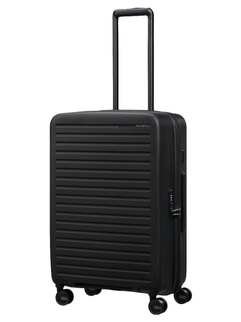 RESTACKD Medium trolley, expandable BLACK - Rigid Trolley Cases