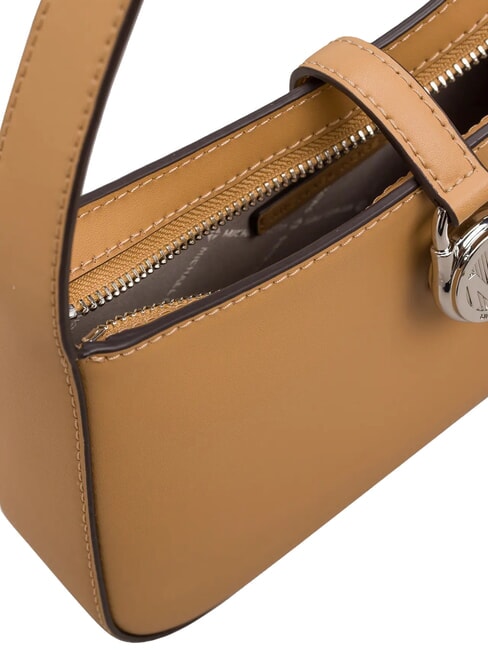 LYRA Mini shoulder bag, in leather brown - Women&rsquo;s Bags