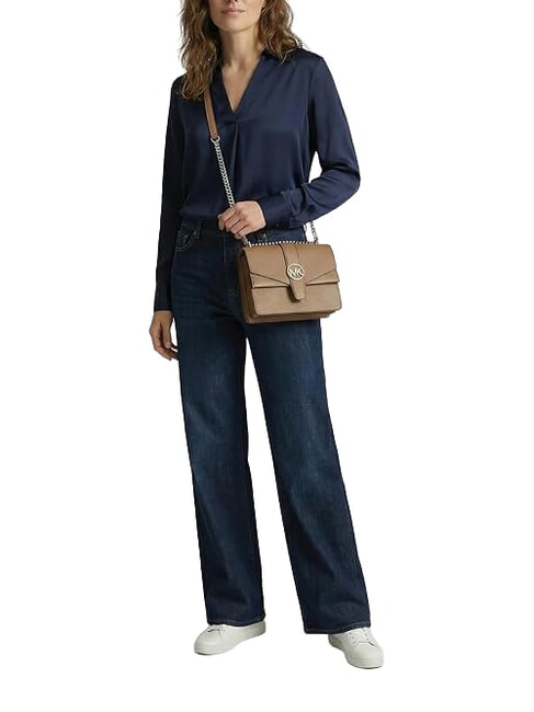 MK Mini shoulder bag, in leather driftwood - Women&rsquo;s Bags