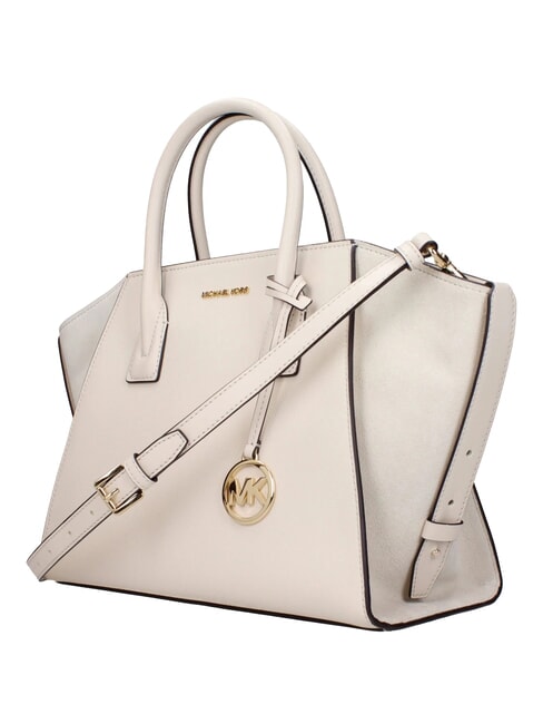 AVRIL Handbag, with shoulder strap, in leather lt cream - Women&rsquo;s Bags