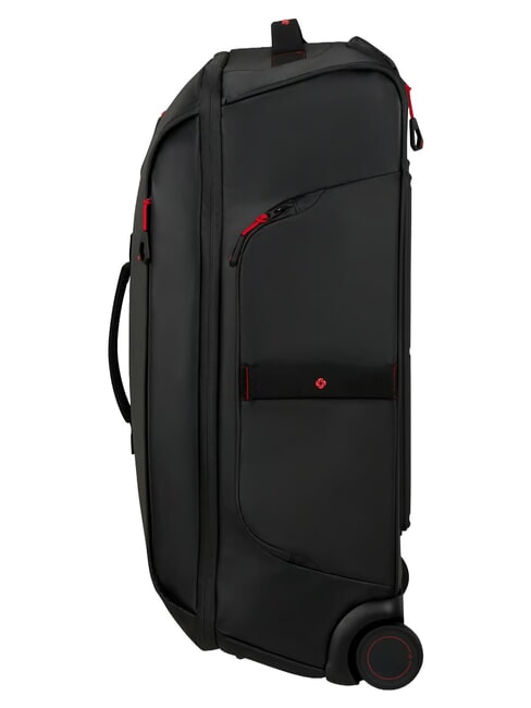 PARADIVER LIGHT Medium-sized wheeled duffel bag BLACK - Duffle bags