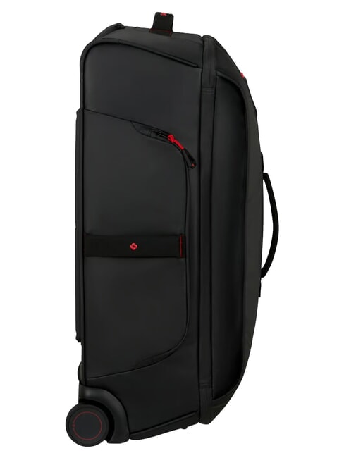 PARADIVER LIGHT Medium-sized wheeled duffel bag BLACK - Duffle bags