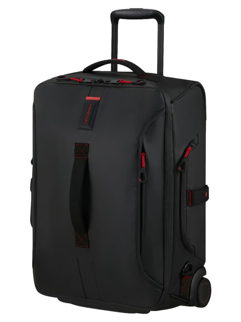 PARADIVER LIGHT Wheeled duffel bag, small size BLACK - Duffle bags