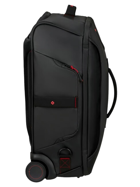 PARADIVER LIGHT Wheeled duffel bag, small size BLACK - Duffle bags