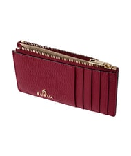 FURLA CAMELIA Flat leather wallet CHERRY d - Women&rsquo;s Wallets - 3