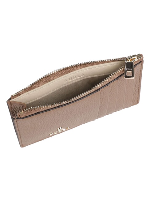 CAMELIA Flat leather wallet toffee - Women&rsquo;s Wallets