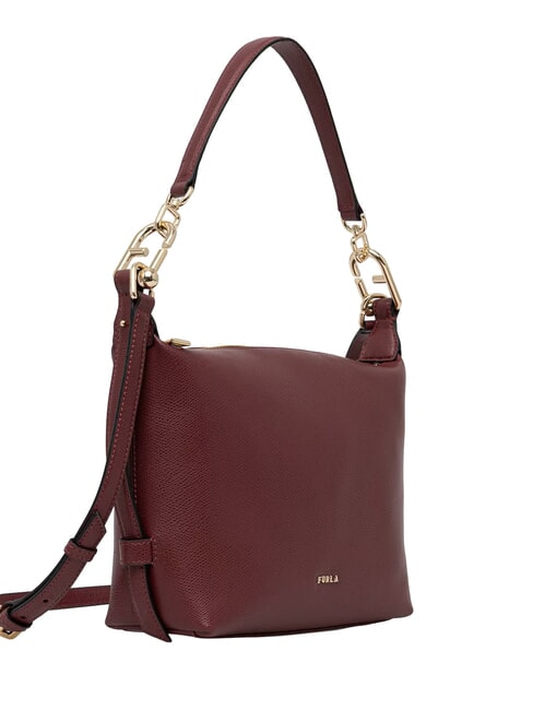 TONIE Small leather bag with shoulder strap red apple - Women&rsquo;s Bags