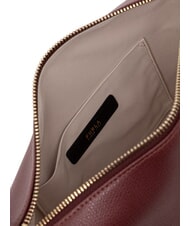 FURLA TONIE Small leather bag with shoulder strap red apple - Women&rsquo;s Bags - 4