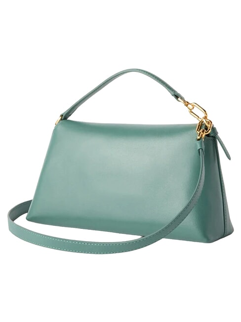 SFERA SOFT Leather handbag, with shoulder strap green ivy - Women&rsquo;s Bags
