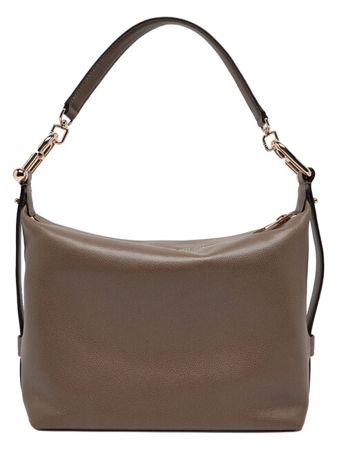 TONIE Leather shoulder bag with shoulder strap muddy gray - Women&rsquo;s Bags