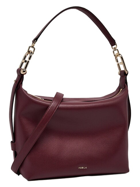 TONIE Leather shoulder bag with shoulder strap red apple - Women&rsquo;s Bags