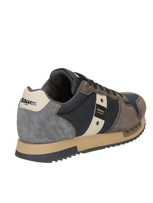 QUEENS  Men's Sneakers navy/brown - Men&rsquo;s shoes