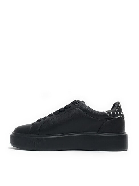 VENUS Leather sneakers BLACK - Women&rsquo;s shoes