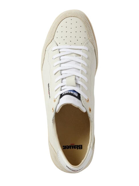 MURRAY Leather sneakers white/beige - Men&rsquo;s shoes