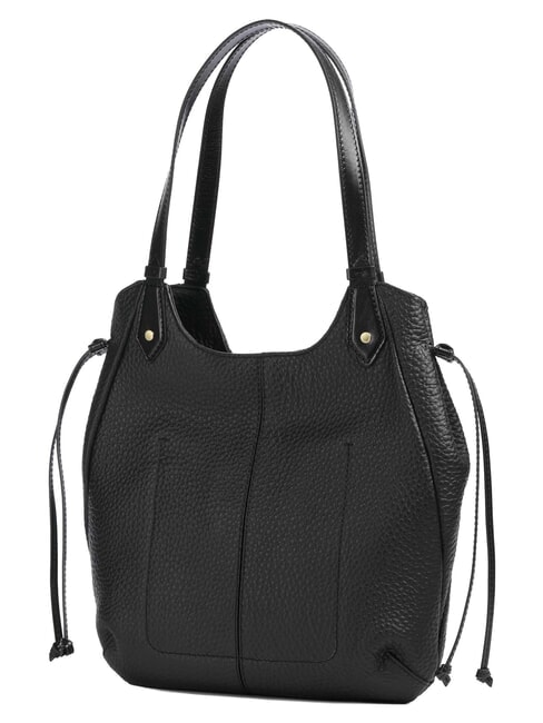 MARTINA Shoulder bag, leather Black Gold - Women&rsquo;s Bags