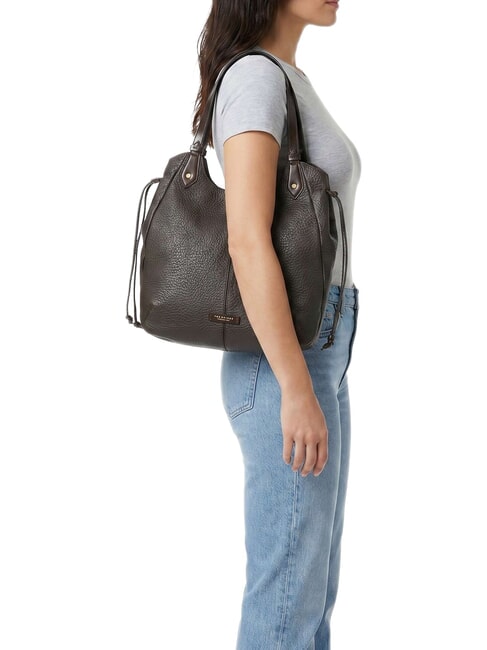 MARTINA Shoulder bag, leather mocha with gold - Women&rsquo;s Bags