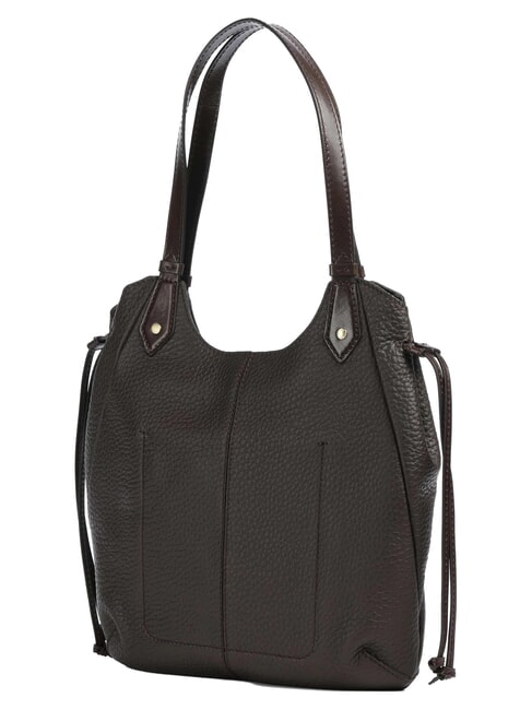 MARTINA Shoulder bag, leather mocha with gold - Women&rsquo;s Bags