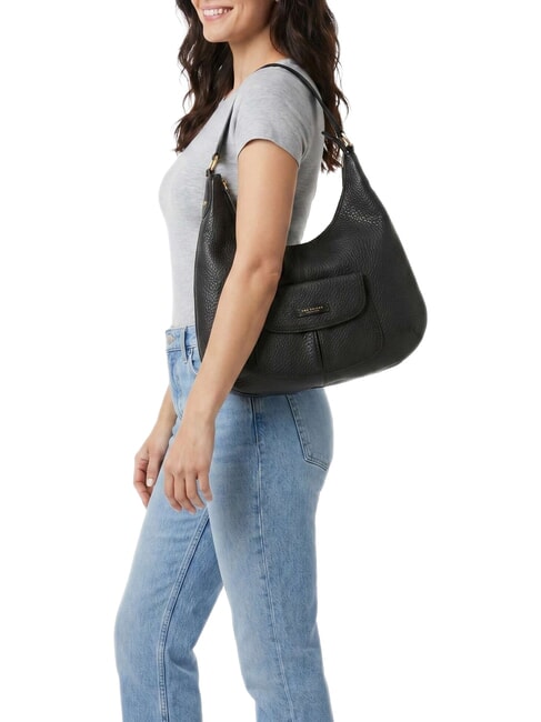 MARTINA Shoulder bag, leather Black Gold - Women&rsquo;s Bags