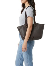 THE BRIDGE MARTINA Shoulder bag, leather mocha with gold - Women&rsquo;s Bags - 2