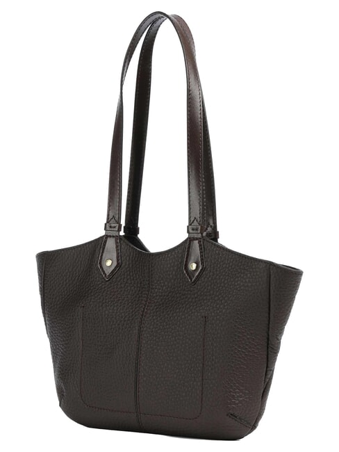 MARTINA Shoulder bag, leather mocha with gold - Women&rsquo;s Bags