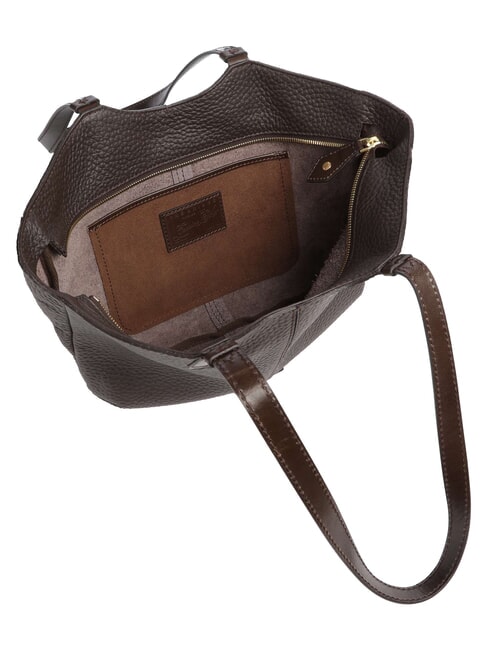 MARTINA Shoulder bag, leather mocha with gold - Women&rsquo;s Bags