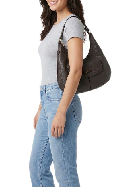 MARTINA Shoulder bag, leather mocha with gold - Women&rsquo;s Bags
