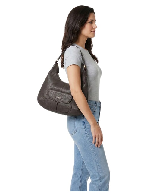 MARTINA Shoulder bag, leather mocha with gold - Women&rsquo;s Bags