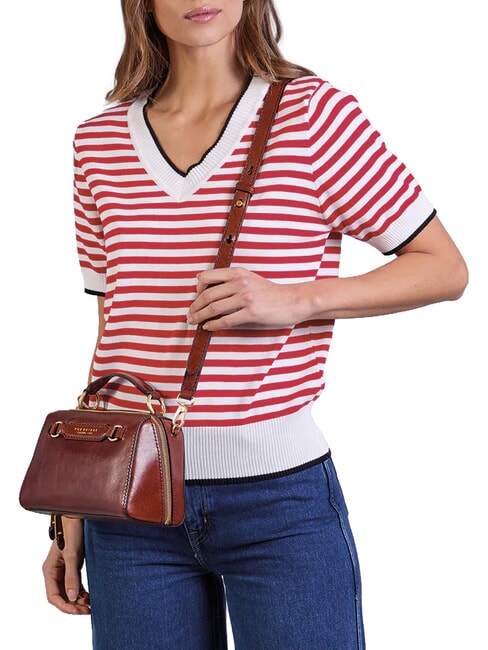 LAURA Mini handbag with shoulder strap BROWN - Women&rsquo;s Bags