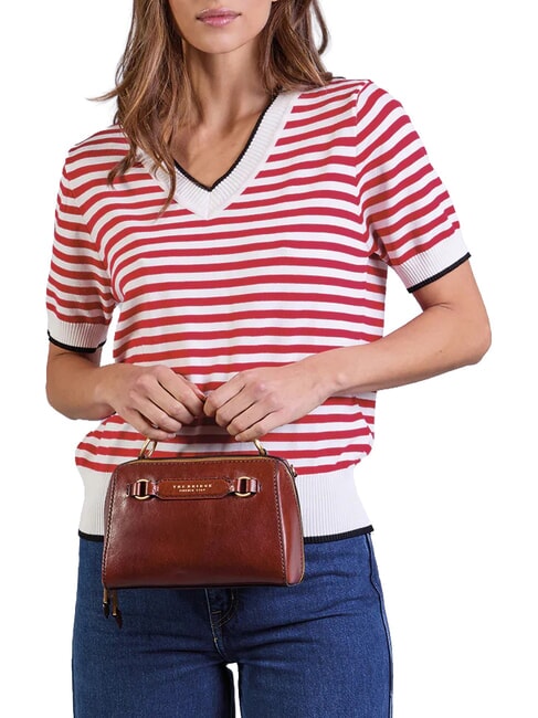 LAURA Mini handbag with shoulder strap BROWN - Women&rsquo;s Bags