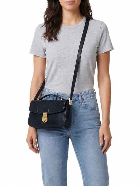 MIA Shoulder bag, leather Black Gold - Women&rsquo;s Bags
