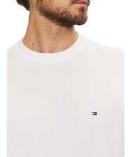 TOMMY HILFIGER TH Crewneck cotton sweatshirt white - Sweatshirts - 3