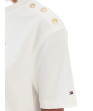 TOMMY HILFIGER TJ Signature Cotton T-Shirt ecru - T-shirt - 3