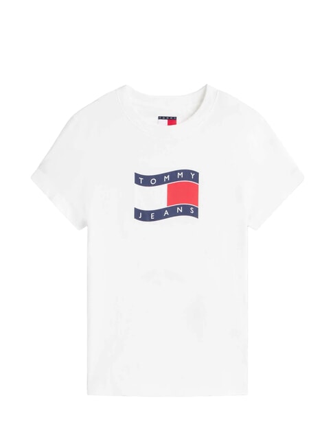TJ FLAG Cotton T-Shirt ecru - T-shirt