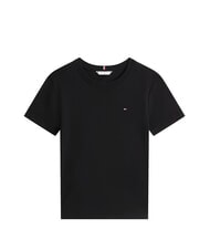 TOMMY HILFIGER TH Cotton T-Shirt black - T-shirt - 3