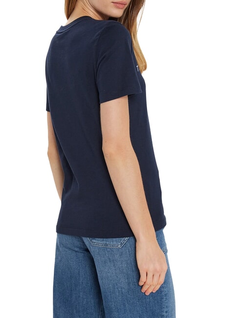 TH 1985 Cotton T-Shirt dark night navy - T-shirt