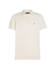 TOMMY HILFIGER TH Short-sleeved polo shirt ivory petal - Polo shirt - 3