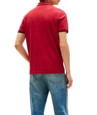 TOMMY HILFIGER TH Regenerated cotton polo shirt regatta red - Polo shirt - 2