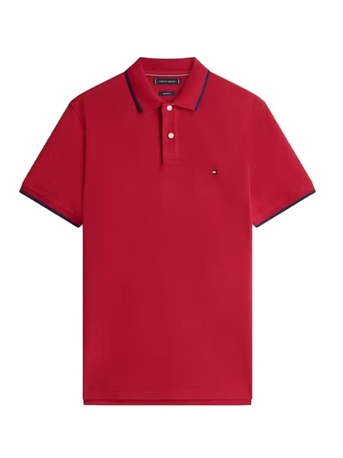 TH Regenerated cotton polo shirt regatta red - Polo shirt