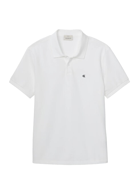 CKJ Short-sleeved polo shirt bright white - Polo shirt