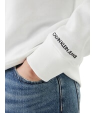 CALVIN KLEIN CKJ Crewneck sweatshirt bright white - Sweatshirts - 4