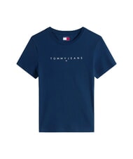 TOMMY HILFIGER SCRIPT LOGO Short-sleeved T-shirt dark night navy 1 - T-shirt - 3