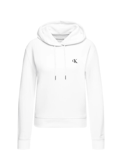 CKJ Hoodie bright white - Women's Sweatshirts
