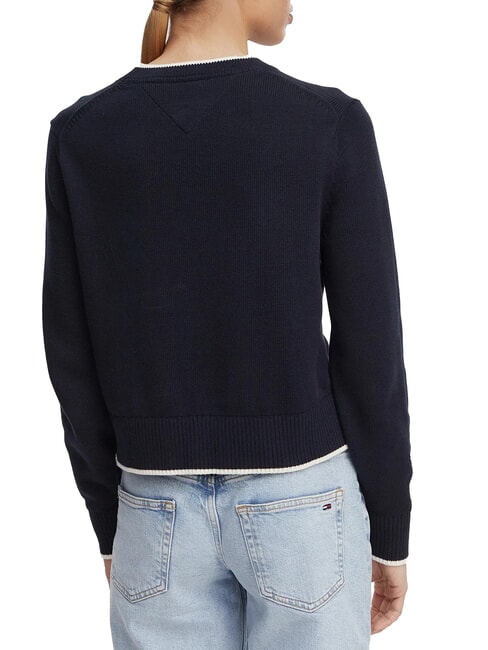TJ Cotton sweater dark night navy - Women's Sweaters