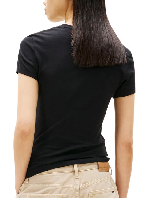 SCRIPT LOGO Short-sleeved T-shirt black and black - T-shirt