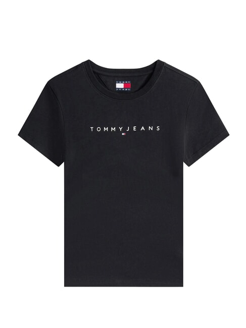 SCRIPT LOGO Short-sleeved T-shirt black and black - T-shirt