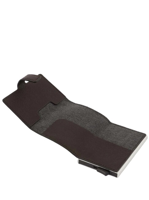 BLACK SQUARE Leather card holder case MORO - Men&rsquo;s Wallets