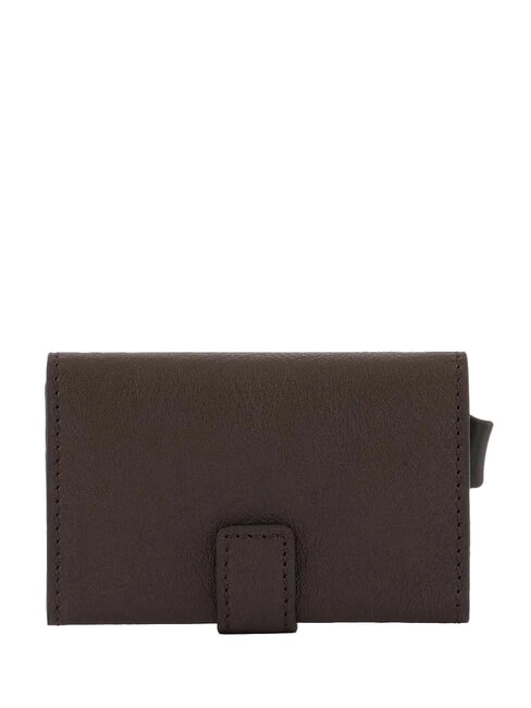 BLACK SQUARE Leather card holder case MORO - Men&rsquo;s Wallets