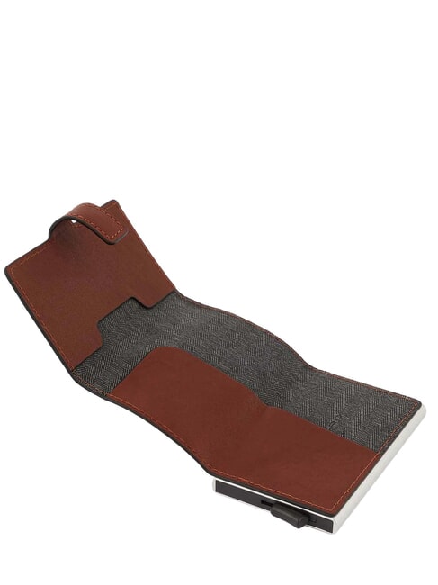 BLACK SQUARE Leather card holder case LEATHER - Men&rsquo;s Wallets
