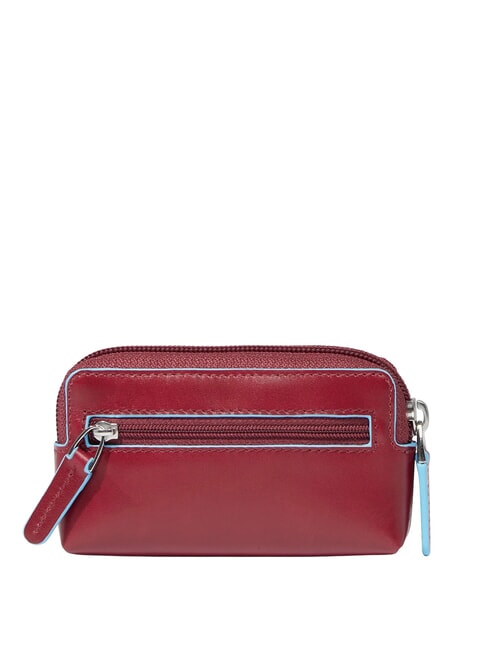 BLUE SQUARE Leather key case RED - Key holders